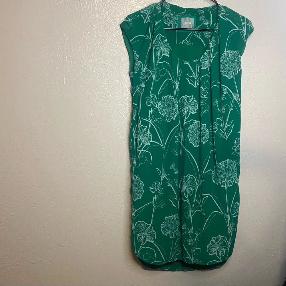 Spring/Summer Green Maeve Floral print shift dress - Picture 5 of 5